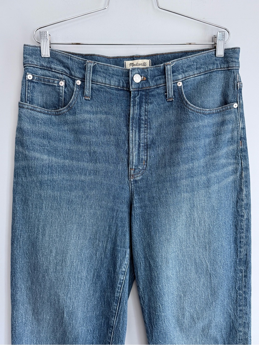Madewell The Perfect Vintage Wide-Leg Jean Leifland Wash 32 Stretch NH653 - Picture 7 of 16